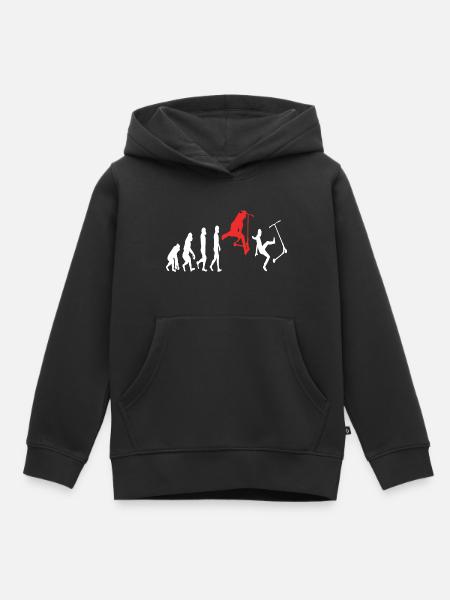 Stunt Scooter Evolution - Kinder Premium Organic Hoodie - Schwarz