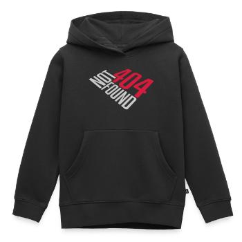 404 not found Error - Kids Premium Organic Hoodie - black - Front - AI Model Kid Male (0cm)