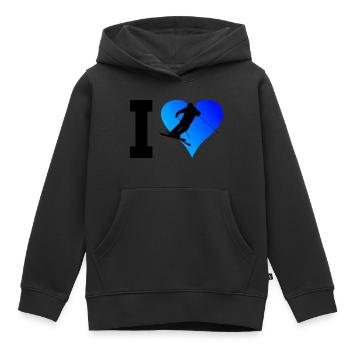 Ski Freestyle Ski Jumping Women Slopestyle - Kids Premium Organic Hoodie - black - Front - AI Model Kid Male (0cm)