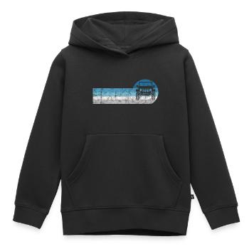 Off-road vehicle 4wd 4x4 AWD 4wheeler gift offroad - Kids Premium Organic Hoodie - black - Front - AI Model Kid Male (0cm)