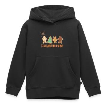 It`s the sweetest time of the year - Kinder Premium Organic Hoodie - Schwarz - Vorne - AI Model Kid Male (0cm)