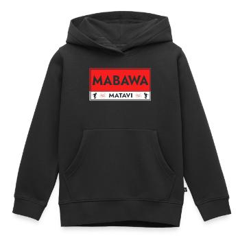 Mayotte - Kids Premium Organic Hoodie - black - Front - AI Model Kid Male (0cm)