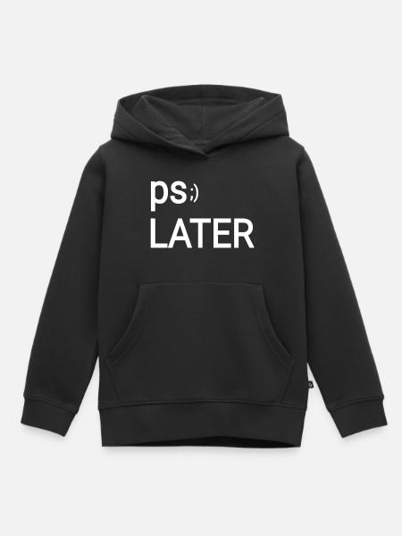 Verabschiedung lustig cool - Kinder Premium Organic Hoodie - Schwarz