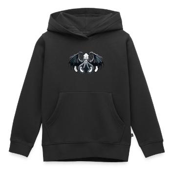Cthulhu Lord and Savior Monster Horror T-Shirt - Kinder Premium Organic Hoodie - Schwarz - Vorne - AI Model Kid Male (0cm)