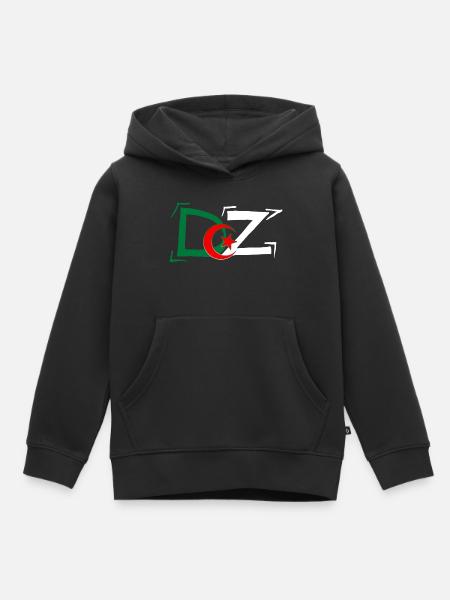 DZ Algerien True Algerisch Algerisch - Kinder Premium Organic Hoodie - Schwarz
