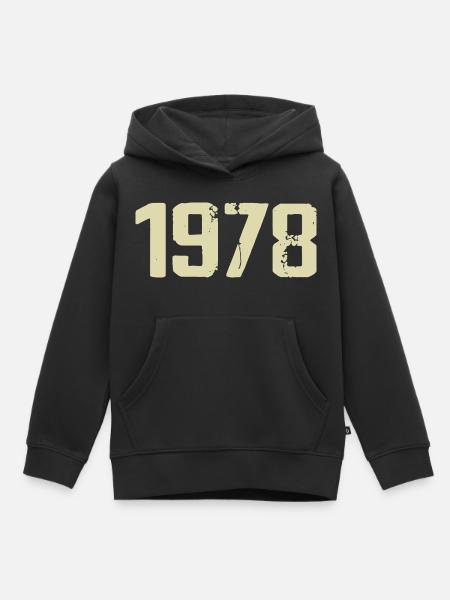 Jubiläum 1978 - Kinder Premium Organic Hoodie - Schwarz