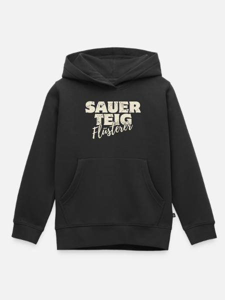 Sauerteig Flüsterer - Kinder Premium Organic Hoodie - Schwarz