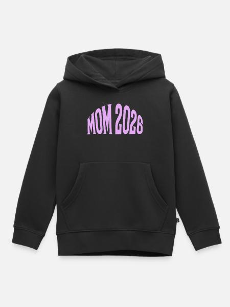 Mom 2026 - Kinder Premium Organic Hoodie - Schwarz