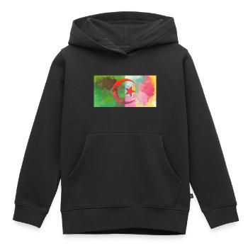 Algerien - Kinder Premium Organic Hoodie - Schwarz - Vorne - AI Model Kid Male (0cm)