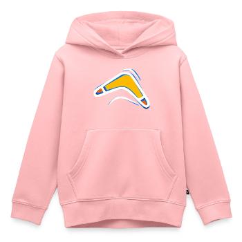 Bumerang - Kinder Premium Organic Hoodie - Rosa - Vorne - AI Model Kid Female (0cm)