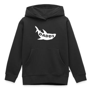 Daddy - Kinder Premium Organic Hoodie - Schwarz - Vorne - AI Model Kid Male (0cm)