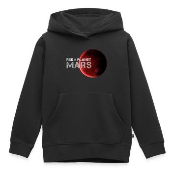 Mars Red Planet cadeau pour les fans de l’espace - Sweat Premium à capuche enfant bio - noir - Devant - AI Model Kid Male (0cm)