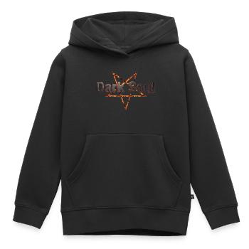 Dark Soul - Kinder Premium Organic Hoodie - Schwarz - Vorne - AI Model Kid Male (0cm)