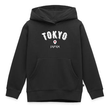 Tokio Japan - Kinder Premium Organic Hoodie - Schwarz - Vorne - AI Model Kid Male (0cm)