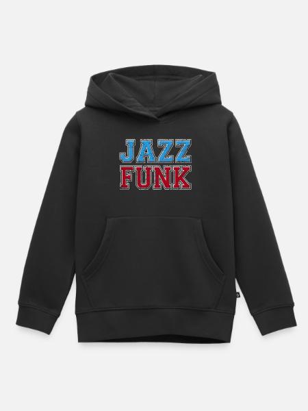 Jazz Funk Grunge - Kinder Premium Organic Hoodie - Schwarz