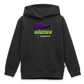 miezekatze lieben hauskatze statement großkatze - Kinder Premium Organic Hoodie - Schwarz - Vorne - AI Model Kid Male (0cm)