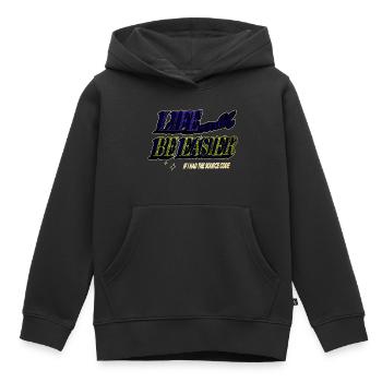 Profession Informatique - Sweat Premium à capuche enfant bio - noir - Devant - AI Model Kid Male (0cm)