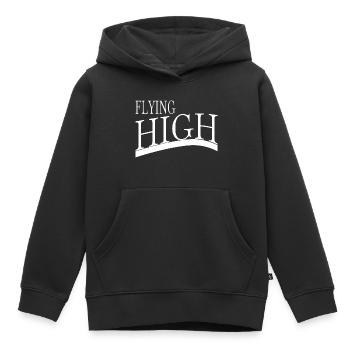 aircraft navigation present idea free-flying - Kinder Premium Organic Hoodie - Schwarz - Vorne - AI Model Kid Male (0cm)