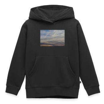 IMG_1766 - Kinder Premium Organic Hoodie - Schwarz - Vorne - AI Model Kid Male (0cm)
