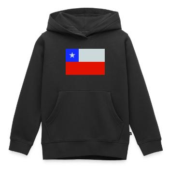 Chile - Kinder Premium Organic Hoodie - Schwarz - Vorne - AI Model Kid Male (0cm)