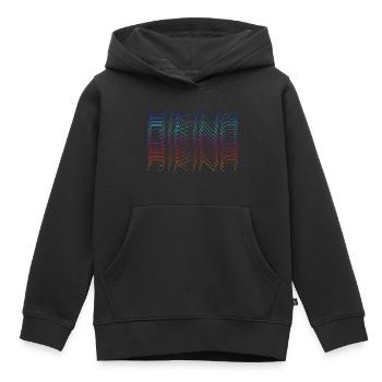 Schriftzug Biking - Kinder Premium Organic Hoodie - Schwarz - Vorne - AI Model Kid Male (0cm)