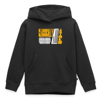Manual gear shift Stick shift - Kids Premium Organic Hoodie - black - Front - AI Model Kid Male (0cm)