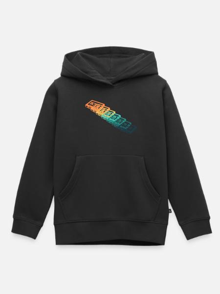 Vintage-Kassette - Kinder Premium Organic Hoodie - Schwarz