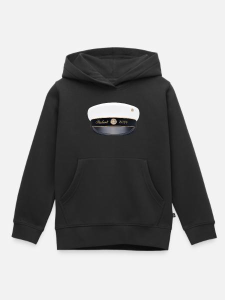 Abschlussfeier 2024 Abiturfeier - Kinder Premium Organic Hoodie - Schwarz