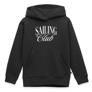 Sailing Club - Kinder Premium Organic Hoodie - Schwarz - Vorne - AI Model Kid Male (0cm)