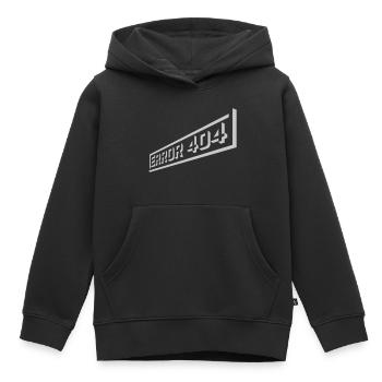 Netzwerk verloren Error 404 - Kinder Premium Organic Hoodie - Schwarz - Vorne - AI Model Kid Male (0cm)