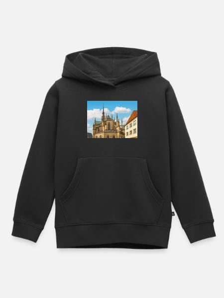 Marienkirche Osnabrück - Kinder Premium Organic Hoodie - Schwarz