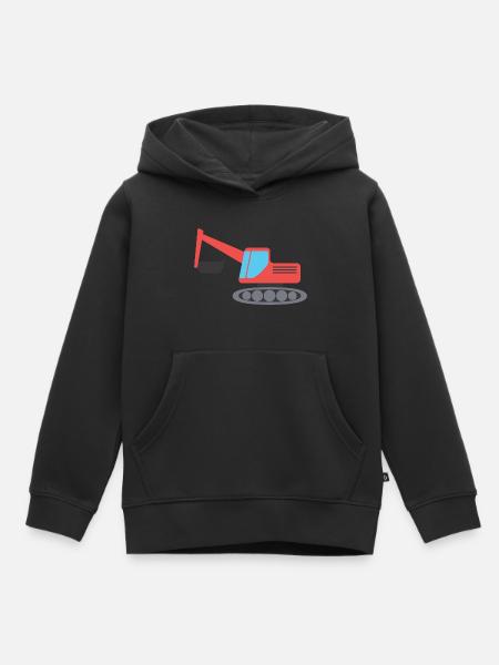 Bagger - Kinder Premium Organic Hoodie - Schwarz