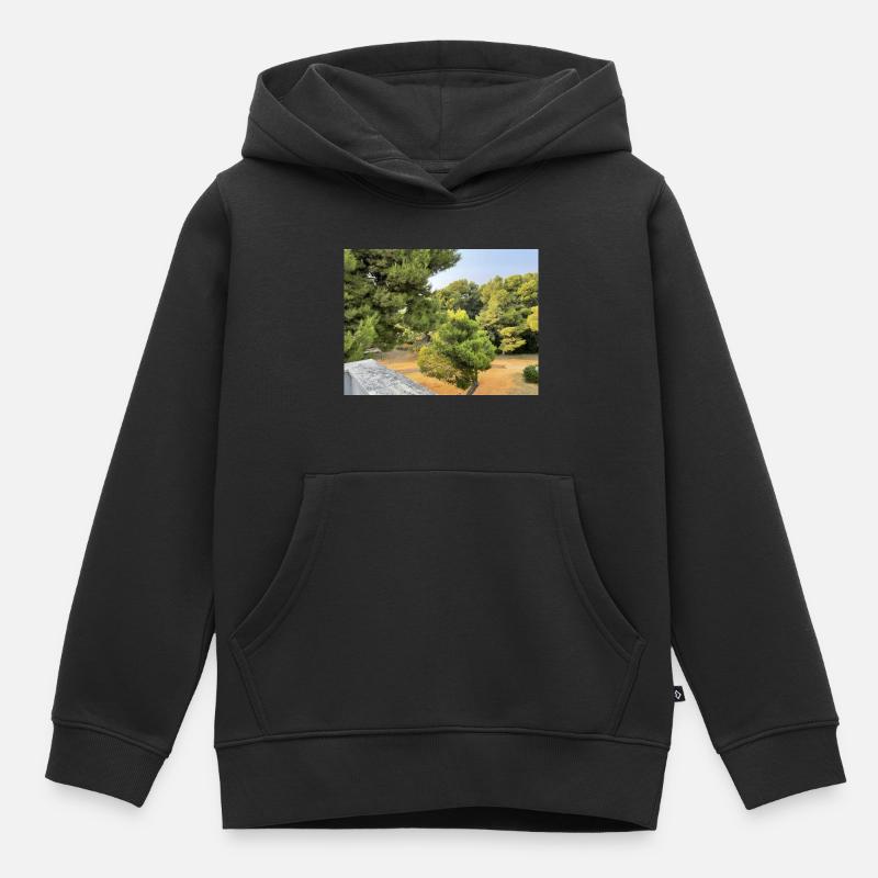 IMG 9514 - Sweat Premium à capuche enfant bio - noir