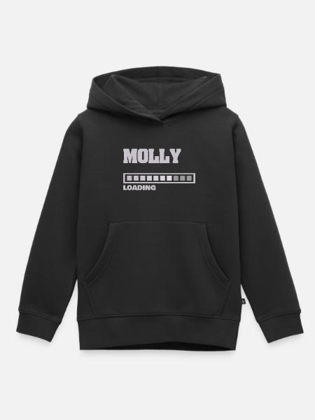 Geschenk für Molly - Kinder Premium Organic Hoodie - Schwarz