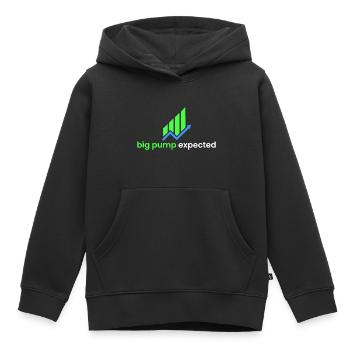 grande pompe attendue - Sweat Premium à capuche enfant bio - noir - Devant - AI Model Kid Male (0cm)