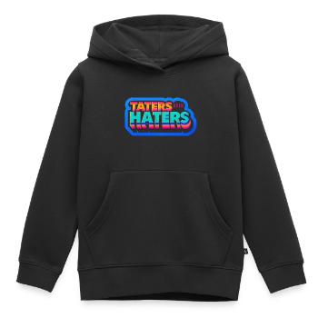 Taters Over Haters 19 - Kinder Premium Organic Hoodie - Schwarz - Vorne - AI Model Kid Male (0cm)