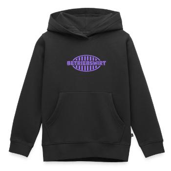Cadeau pour économiste d’entreprise - Sweat Premium à capuche enfant bio - noir - Devant - AI Model Kid Male (0cm)