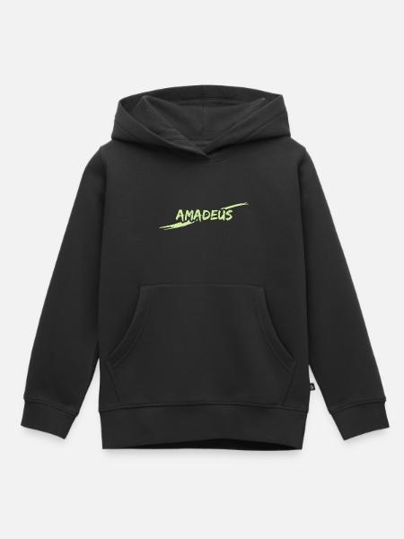 Amadeus als Amadeus - Kinder Premium Organic Hoodie - Schwarz