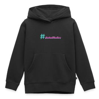 photooftheday Photo Photographie Photographe - Sweat Premium à capuche enfant bio - noir - Devant - AI Model Kid Male (0cm)
