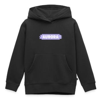 Mutter Aurora - Kinder Premium Organic Hoodie - Schwarz - Vorne - AI Model Kid Male (0cm)
