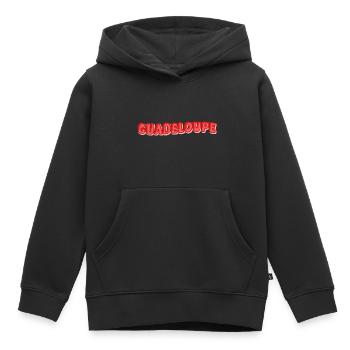 Guadeloupe als Urlaub - Kinder Premium Organic Hoodie - Schwarz - Vorne - AI Model Kid Male (0cm)