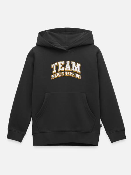 team maple tapping Design - Kinder Premium Organic Hoodie - Schwarz