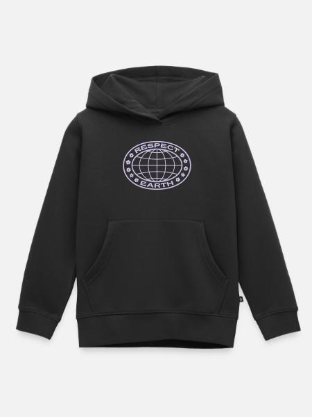 Respect Earth - Kinder Premium Organic Hoodie - Schwarz