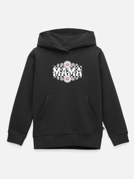 Mamma - Kinder Premium Organic Hoodie - Schwarz
