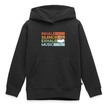 Schottische Dudelsäcke Dudelsackmusik Dudelsack Ge - Kinder Premium Organic Hoodie - Schwarz - Vorne - AI Model Kid Male (0cm)