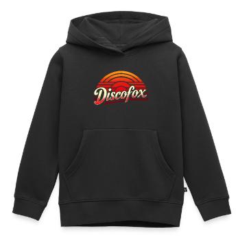 Discofox - Kinder Premium Organic Hoodie - Schwarz - Vorne - AI Model Kid Male (0cm)