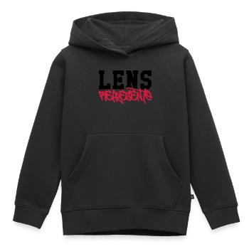 Stellt Objektiv! - Kinder Premium Organic Hoodie - Schwarz - Vorne - AI Model Kid Male (0cm)