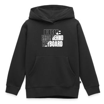 drôle dictons glitch pirater idée cadeau anniversaire - Sweat Premium à capuche enfant bio - noir - Devant - AI Model Kid Male (0cm)