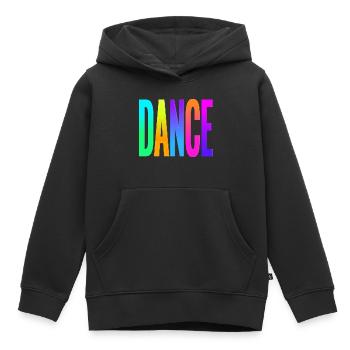 Dance - Kinder Premium Organic Hoodie - Schwarz - Vorne - AI Model Kid Male (0cm)