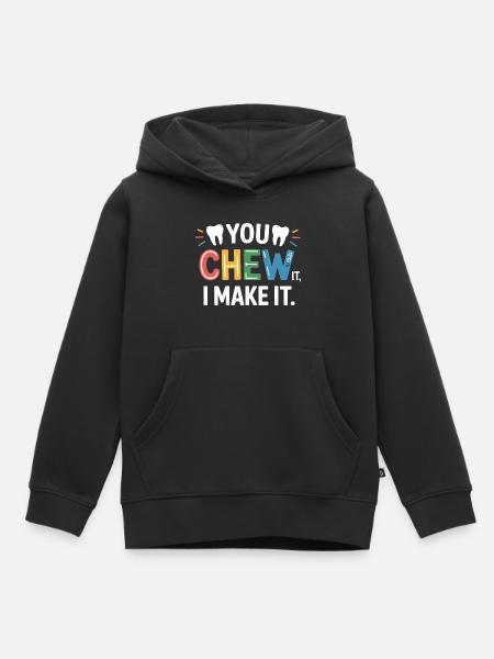 Dentalkeramik Techniker Kunst - Kinder Premium Organic Hoodie - Schwarz